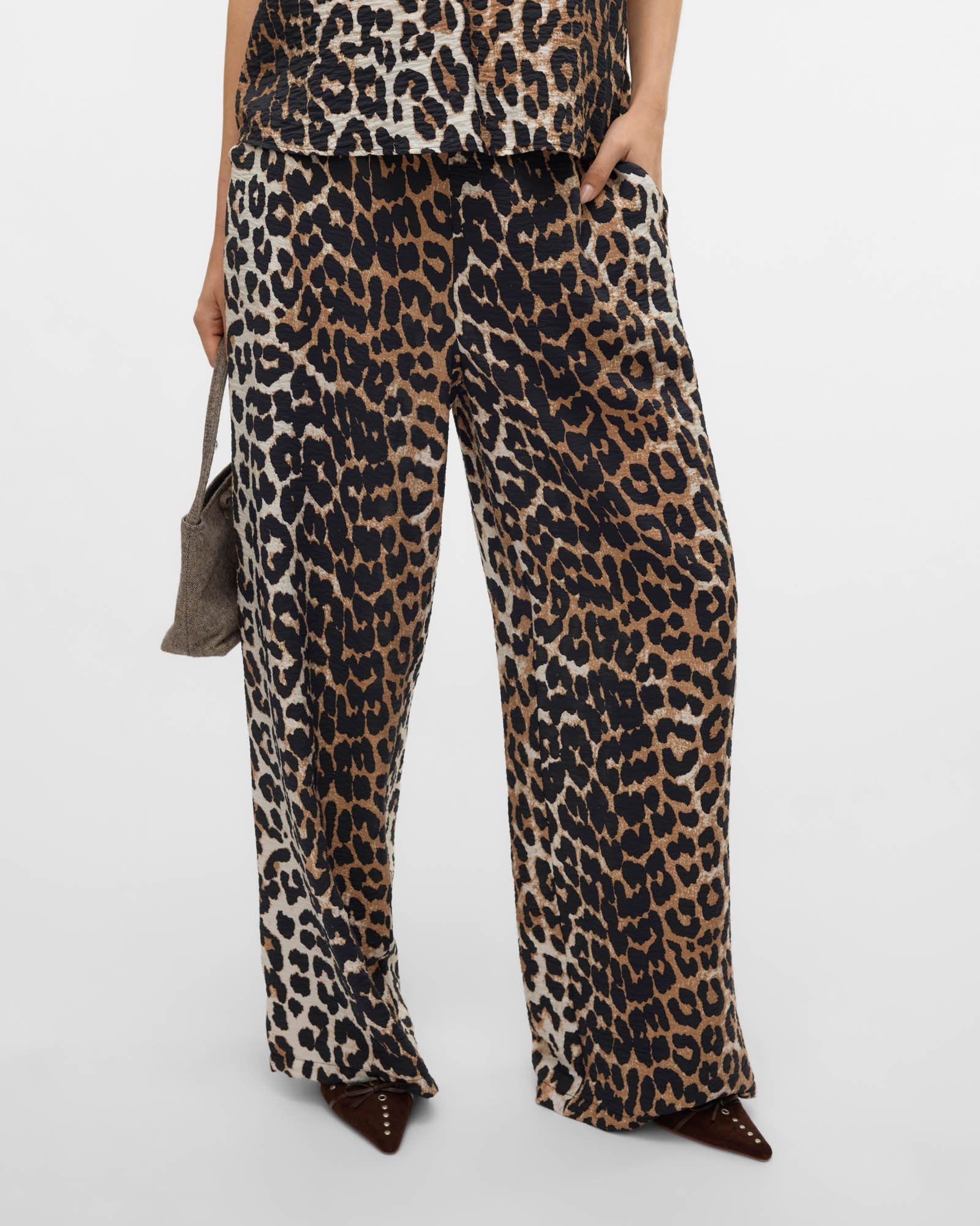 VMJOSIE LEOPARD PANTS